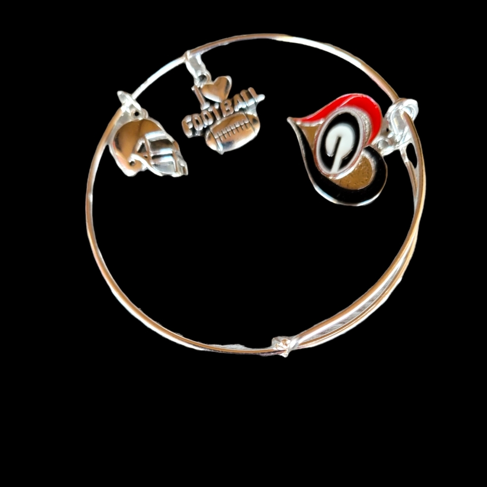 University of Georgia Bulldogs Bracelet